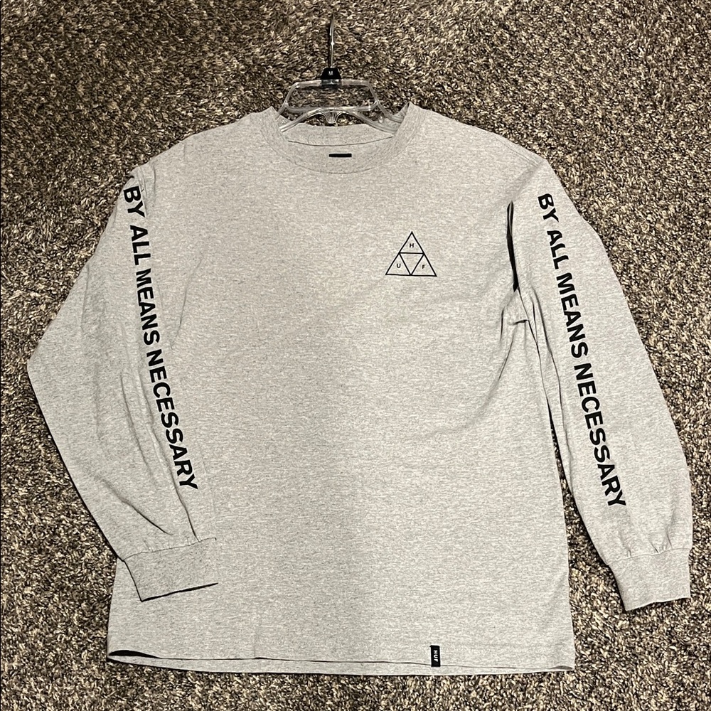 Gray Long Sleeve Shirt